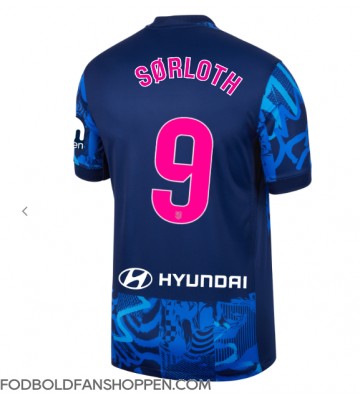 Atletico Madrid Alexander Sorloth #9 Tredjetrøje 2024-25 Kortærmet